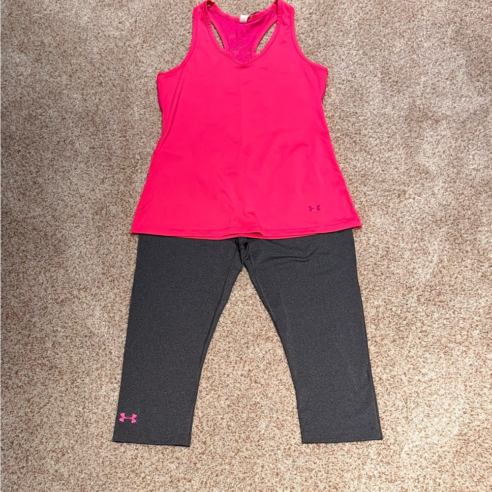 Under Armour women’s set: Leggings & Tank